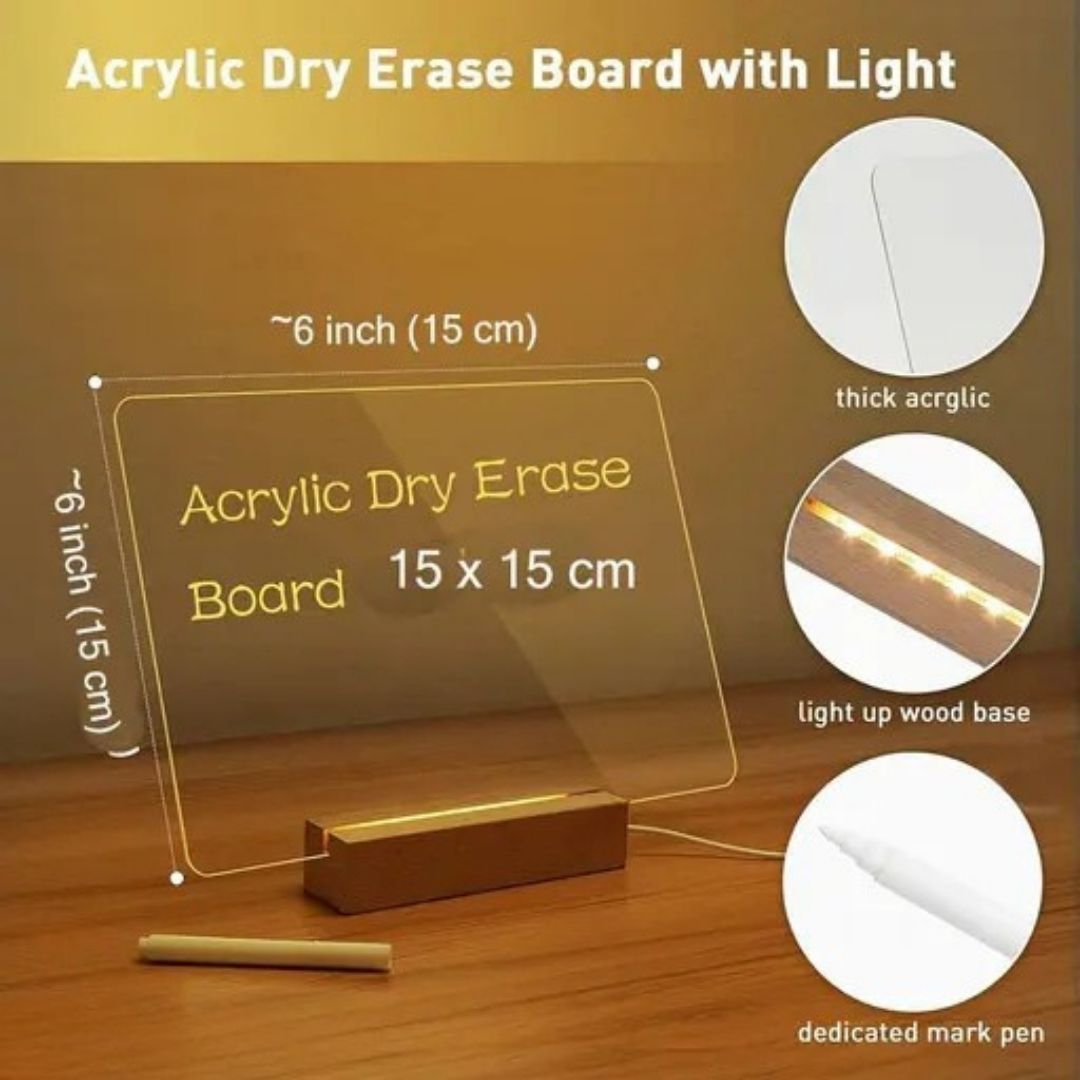 Writing Acrylic Board – Clear, Durable, and Easy to Use