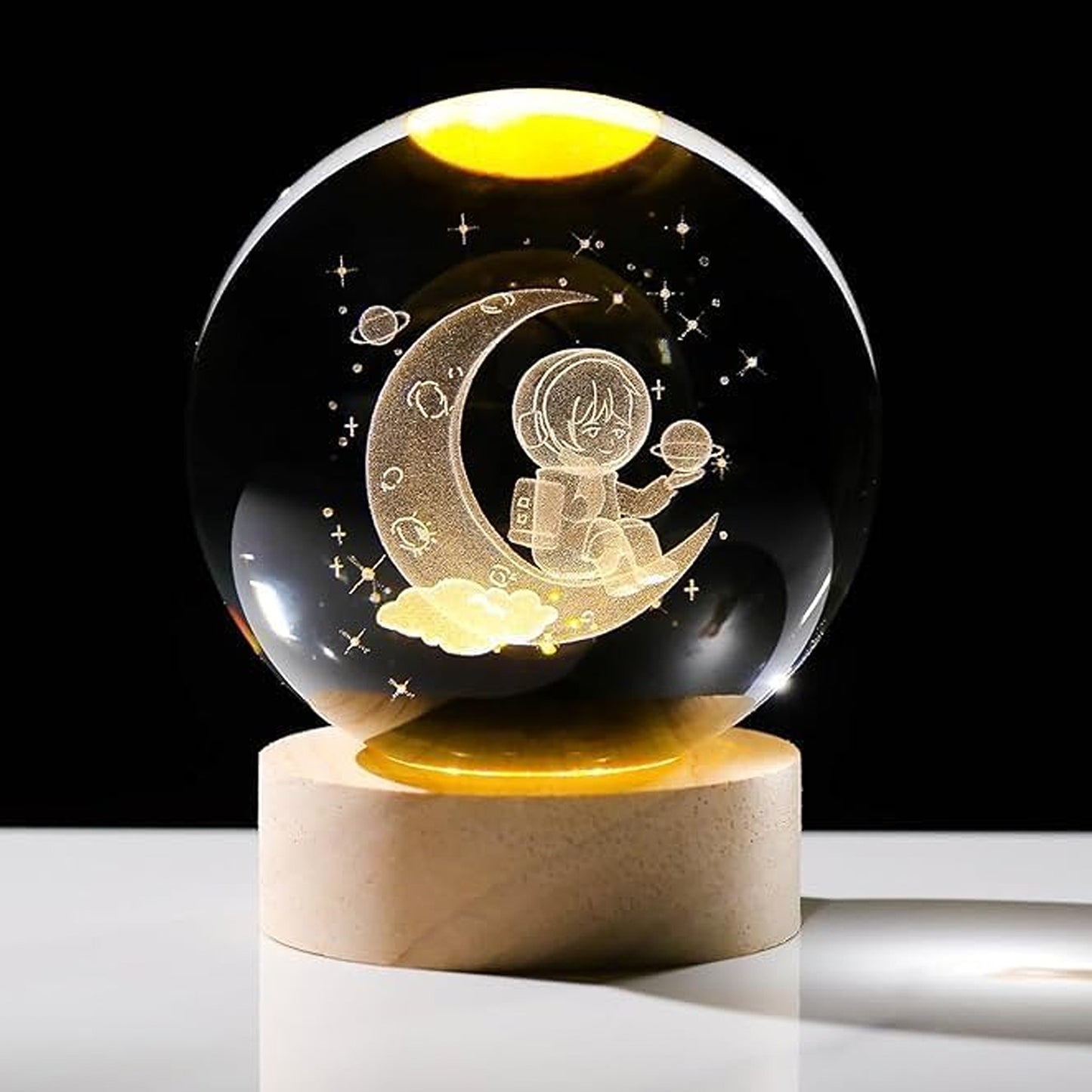 Crystal Ball Lamp