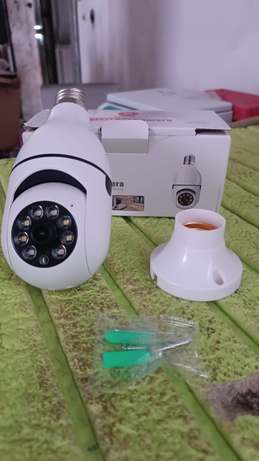 Light bulb camera