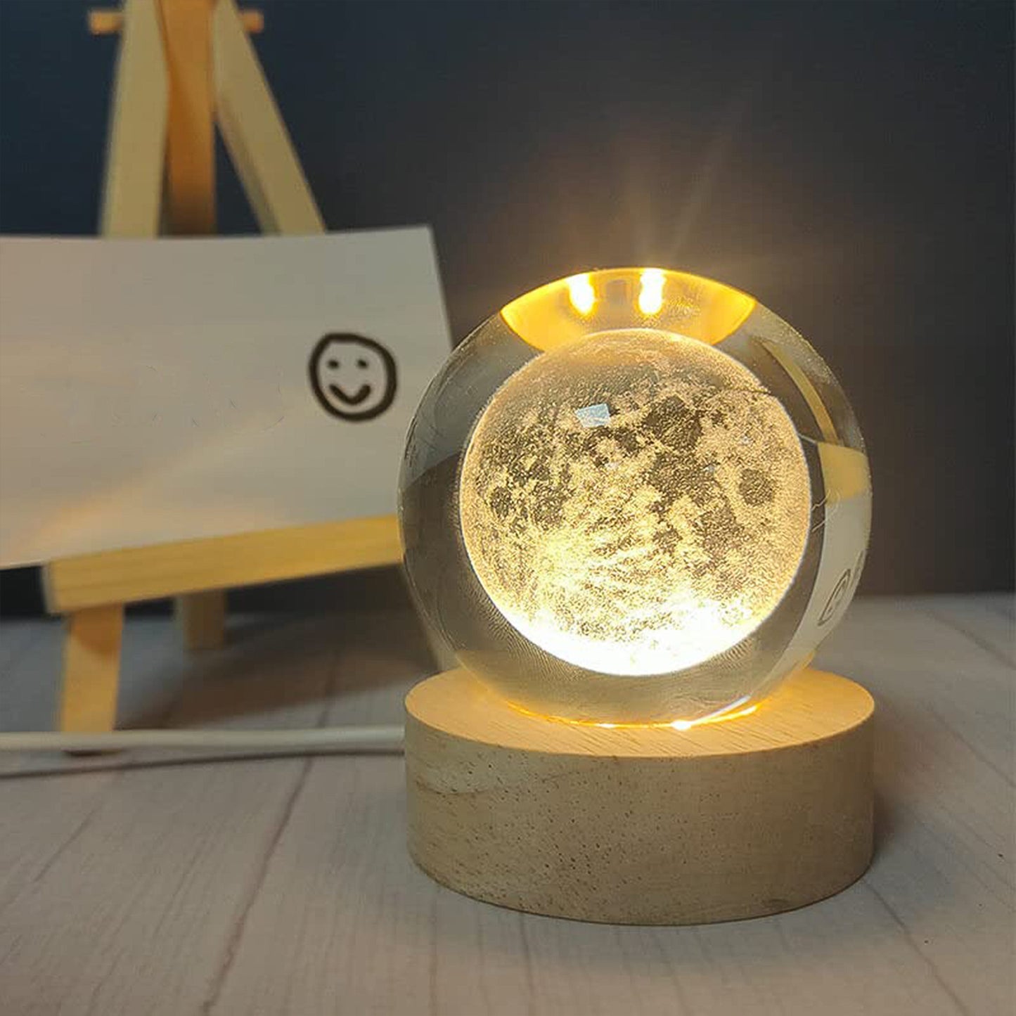 Crystal Ball Lamp
