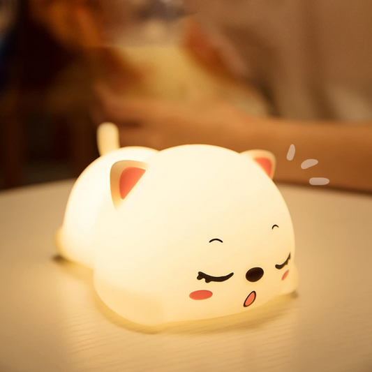Cat lamp for bedroom decor