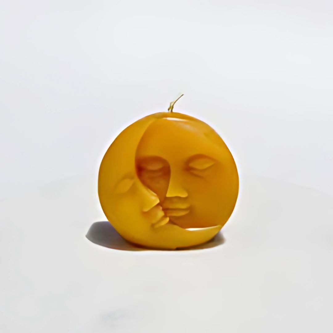 Sun Moon Shape Candle Gift Home Decor Office Decor