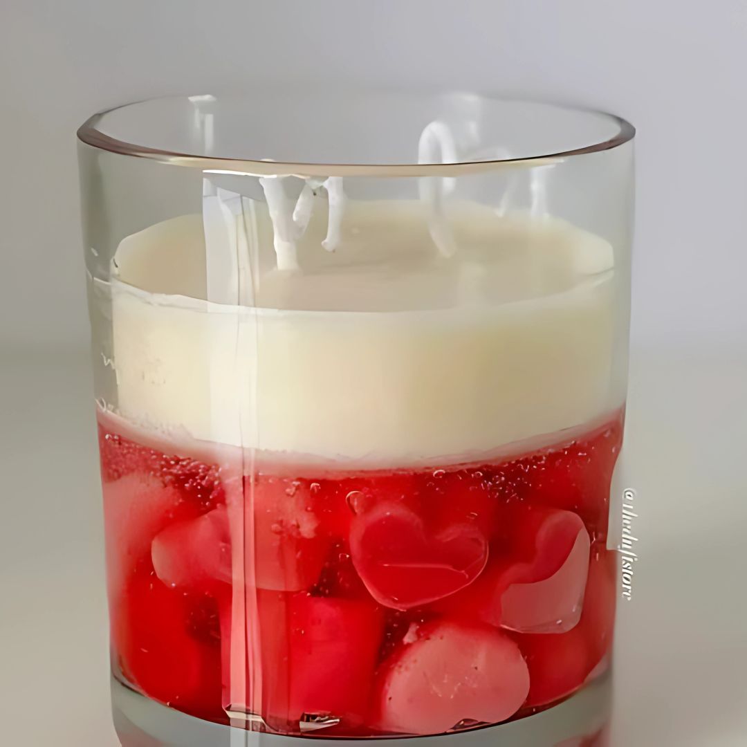 Candle jar for decoration