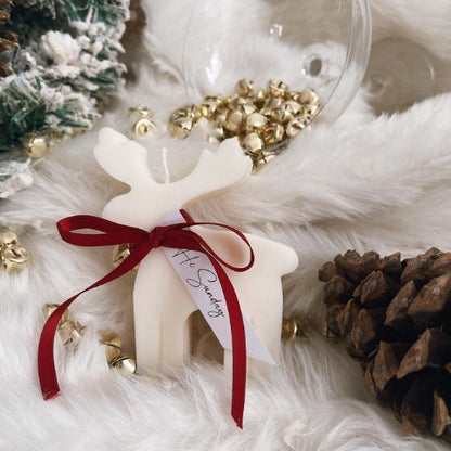 Reindeer Candle for anniversary gift