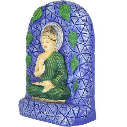 Blessing Buddha Statue Polyresin Figurine for Home Decor