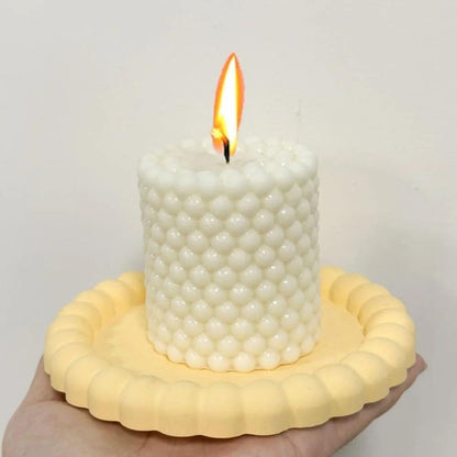 Pearl Candle Gift Antique Home Decor Set of 2