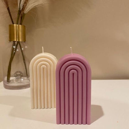 Rainbow Arch Candle Gift Home Decor Office Decor