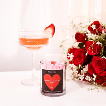 Jar With Small Hearts Candle Good Valentine's Gifts For Her