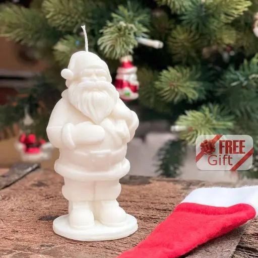 Santa Clause Mould Candle Anniversary Gift For Her