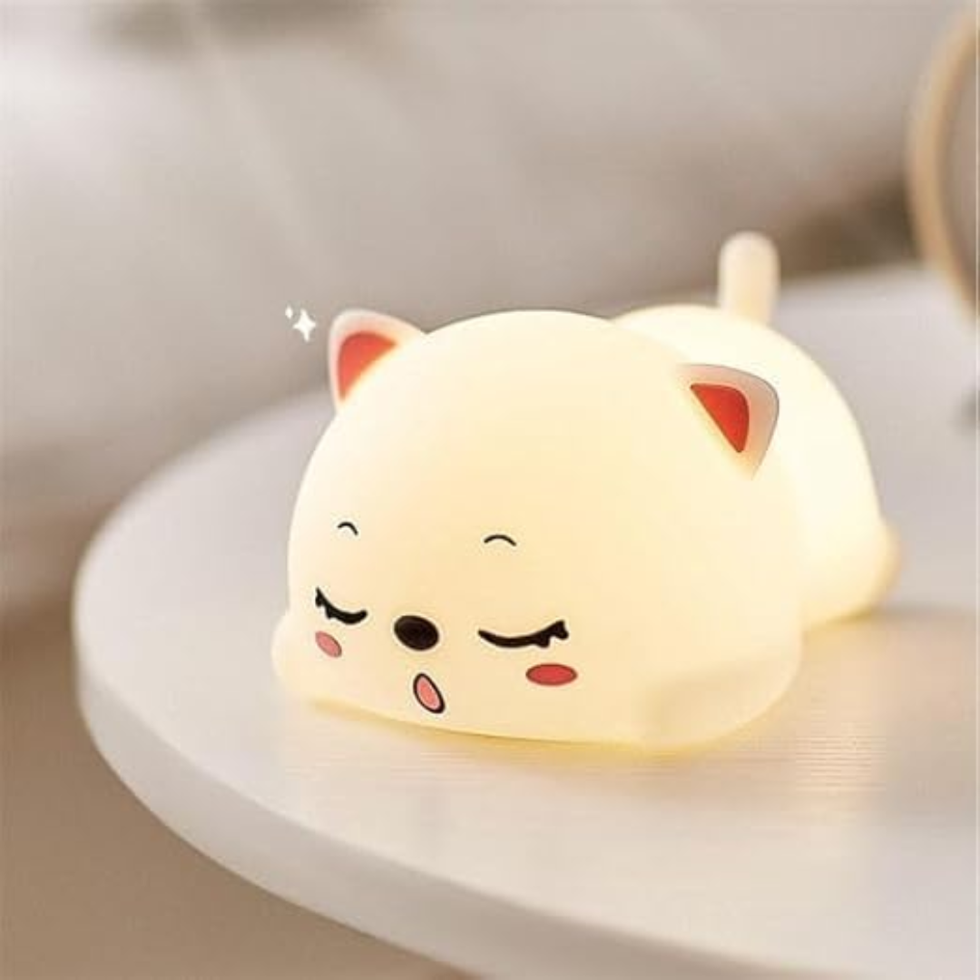 Cat lamp for bedroom decor