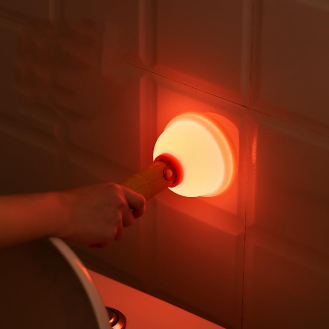 Plunger silicone lamp for gifting