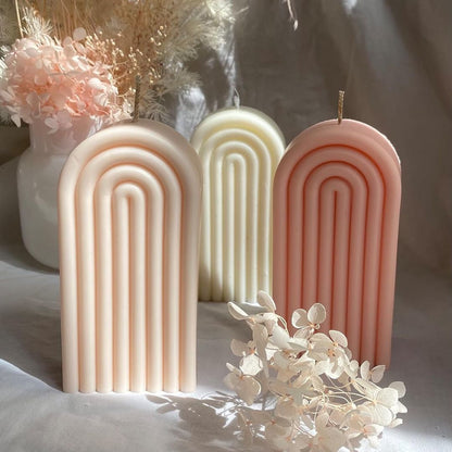 Rainbow Arch Candle Gift Home Decor Office Decor