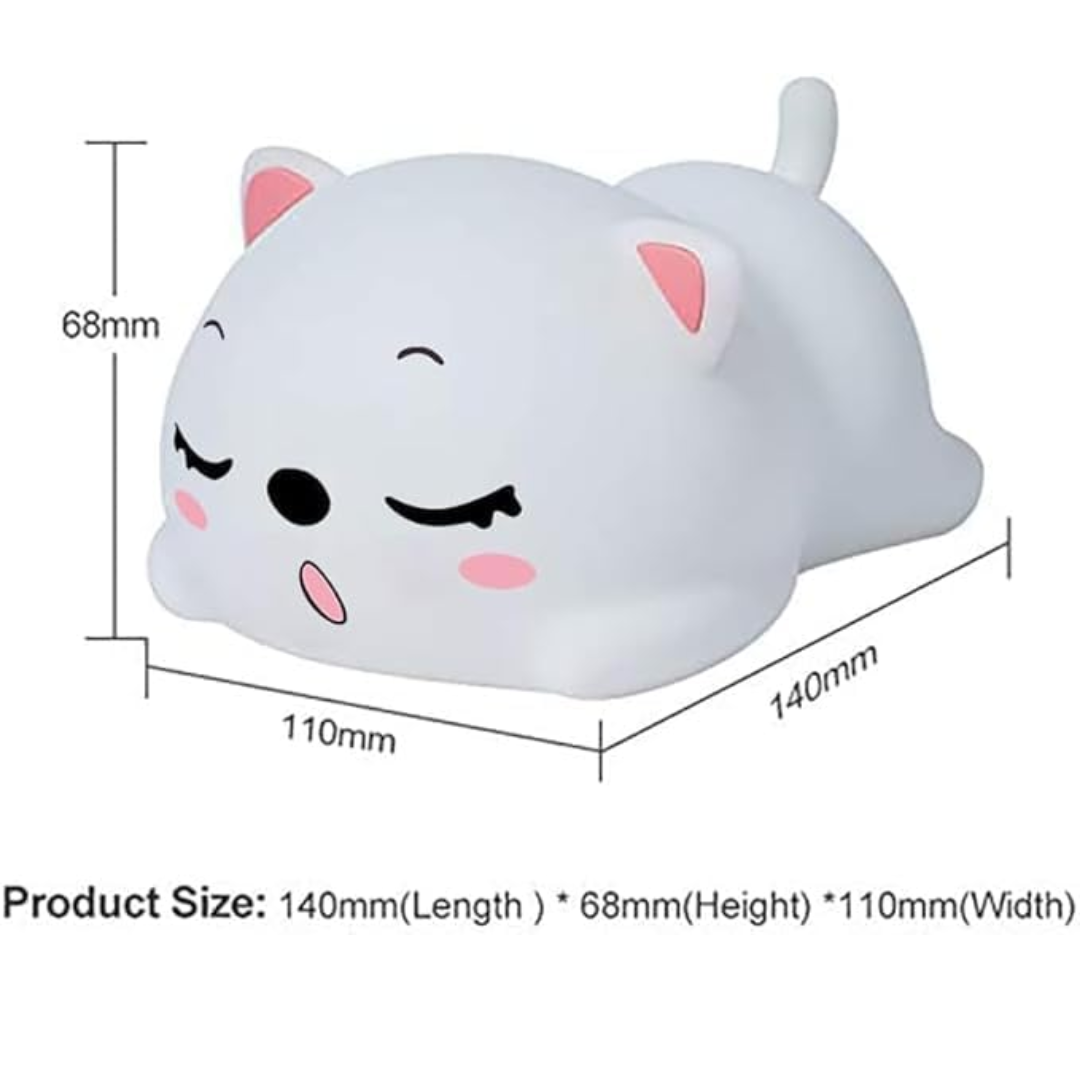 Cat lamp for bedroom decor