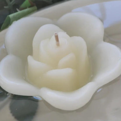 V Rose Candle Gift Home Decor Table Decor