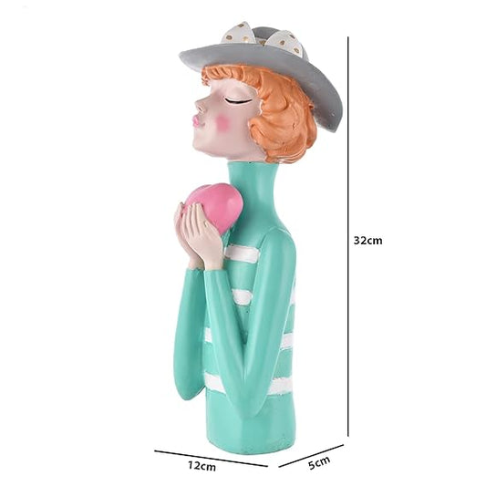 Handcrafted Big Doll Handpainted Decorative Showpiece