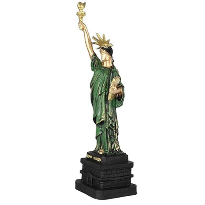 Handcrafted Antique Finish Statue of Liberty Showpiece for Home Decor Gifting