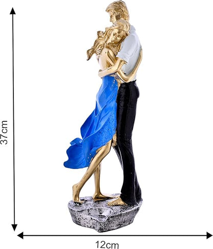 Valentine Romantic Love Couple Figurine for Living Room