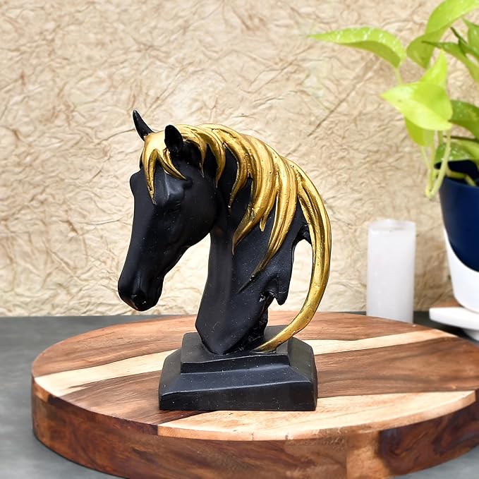 Elegant Horse Face Art Decor