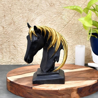 Elegant Horse Face Art Decor