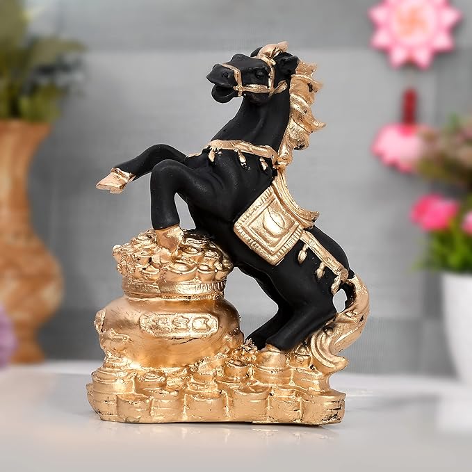 Handcrafted Lucky Running Horse Money Bank