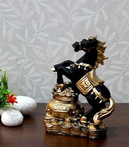 Handcrafted Lucky Running Horse Money Bank for Vaastu