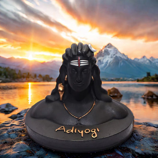 Adiyogi statue for car dashboard
