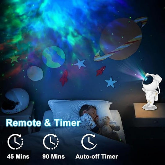 Astronaut Projection Lamp  Space Night Light  Kids Room Decor