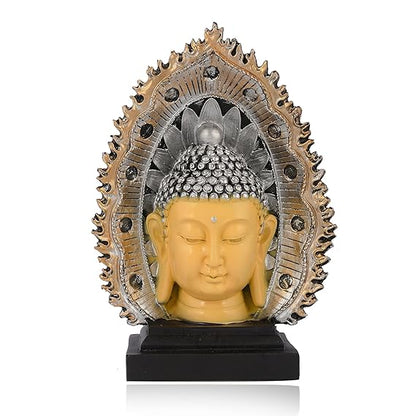 Buddha Face Decorative Showpiece Lovely Statue Gift