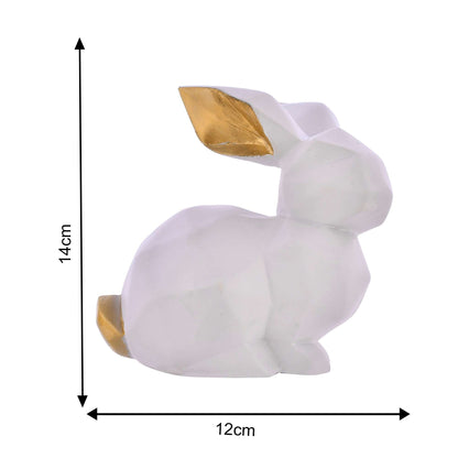 Elegant Rabbit Statue for Home Decor