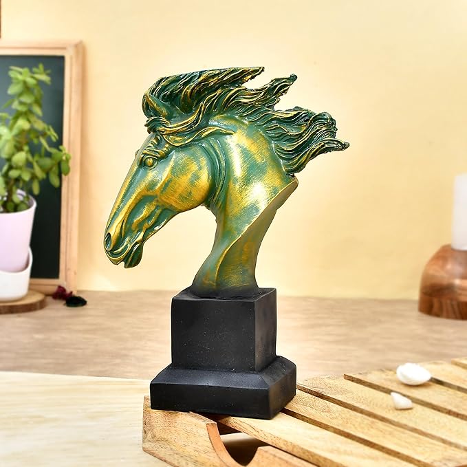 Horse Face Statue for Home Decor Showpiece Unique Home Decor
