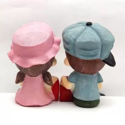 Prince Princess Couple Gift Set  Wall Hanging Legs Showpiece for Home Decor