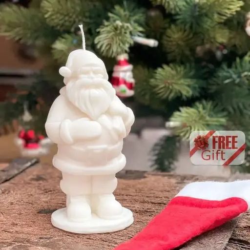 Santa Clause Mould Candle Anniversary Gift For Her