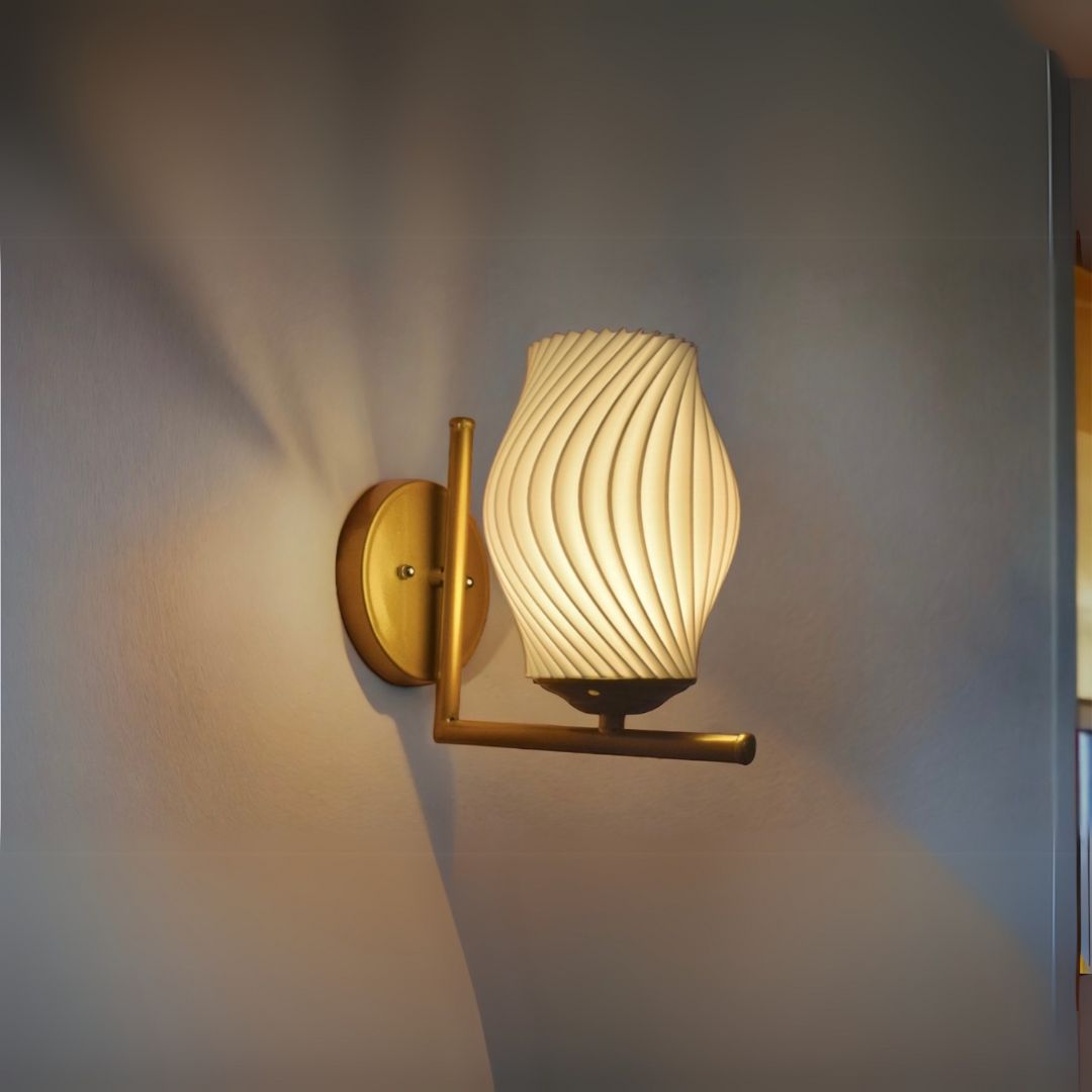 Spiral Aura Wall L Lamp for Wall Decor, Bedroom Decor