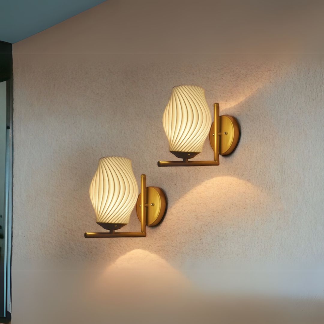 Spiral Aura Wall L Lamp for Wall Decor, Bedroom Decor