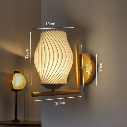 Spiral Aura Wall L Lamp for Wall Decor, Bedroom Decor
