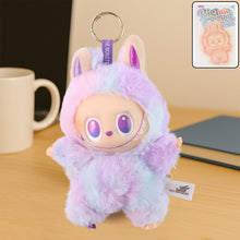 Light Purple Plush Toy Cartoon Keychain With Hook Colorful Light Purple (1 Pc)