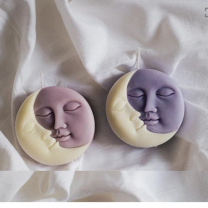 Sun Moon Shape Candle Gift Home Decor Office Decor