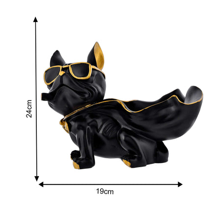 Bulldog statue