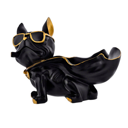 Bulldog statue