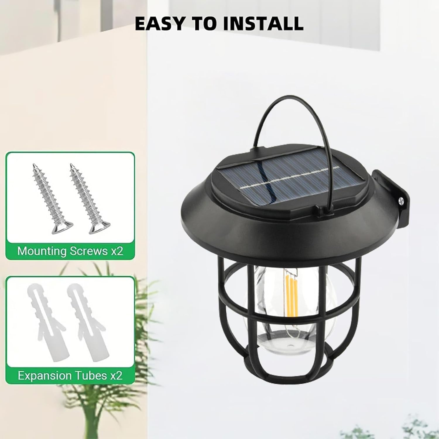 Solar lamp for home, balcony