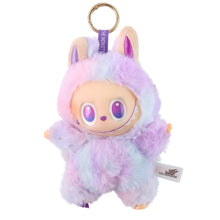 Light Purple Plush Toy Cartoon Keychain With Hook Colorful Light Purple (1 Pc)
